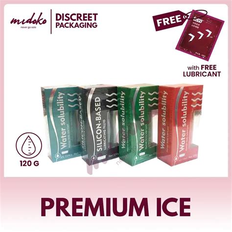 Midoko Ice Types Lubricant For Sex Ml Water Soluble Waterbased Lube Shopee Philippines