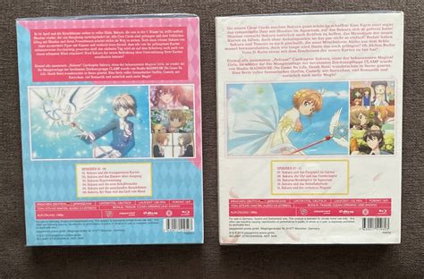 Cardcaptor Sakura Clear Card Vol 1 Vol 2 Blu Ray Deutsche