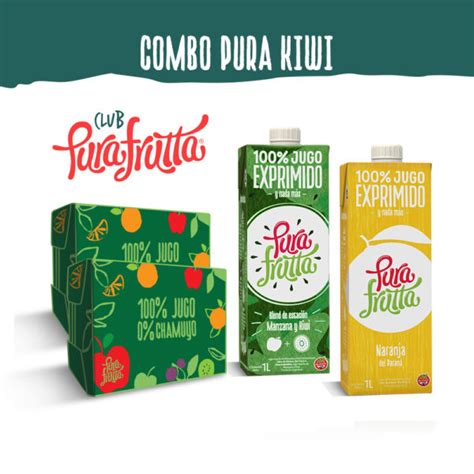 Suscripci N Mensual Combo Pura Kiwi Pack Jugos Exprimido Pura