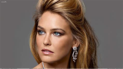 Bar Refaeli Model Women Face Freckles Blue Eyes Blonde Wallpapers