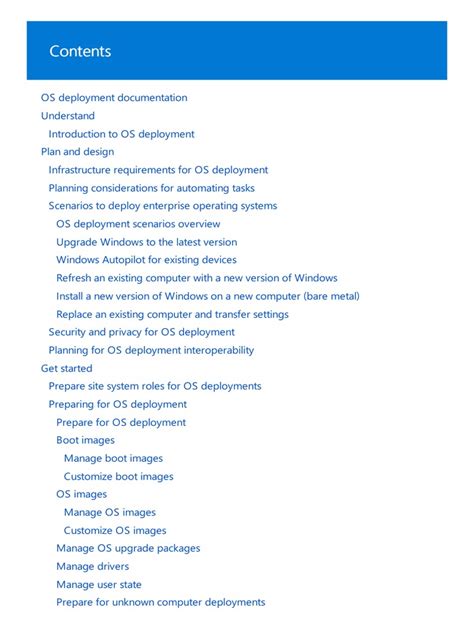 windows os deployment docs  operating system windows