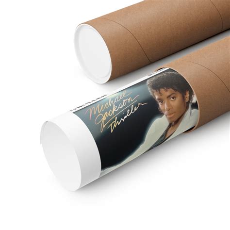 michael jackson thriller album poster print wall art decor  king