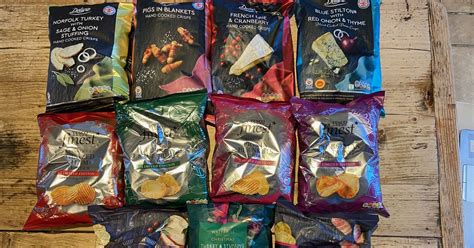 I Tried Tesco M S Lidl And Waitrose Christmas Crisps Including The