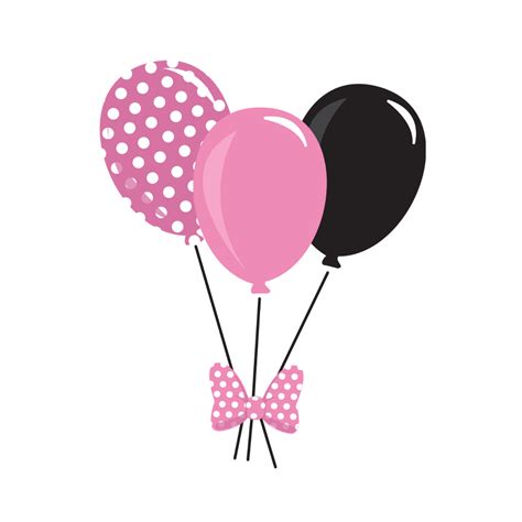 Mq Balloons Mimmimouse Pink Disney Minnie Mouse Template Minnie