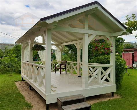 Беседка конструктор БОЛЬШАЯ СЕМЬЯ — купить из дерева для дачи в Туле