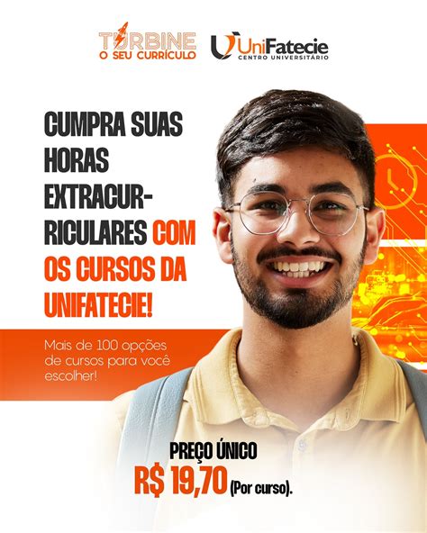 UniFatecie - Oficial | Ei Aluno! Turbine seu currículo! 🚀 Aproveite mais de 100 cursos