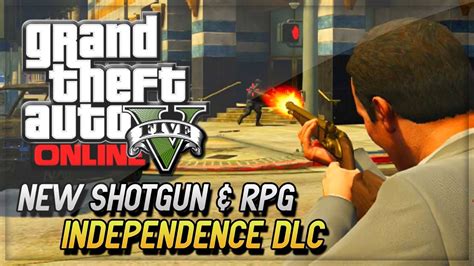 GTA 5 DLC Independence Day Musket Shotgun Fireworks Launcher In GTA V