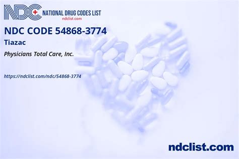 NDC 54868-3774 Tiazac