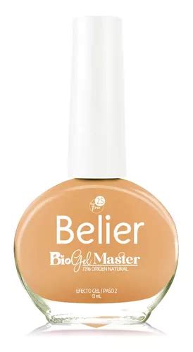 Esmalte Belier Bio Gel Master Ml Color Nude Bar Mercadolibre