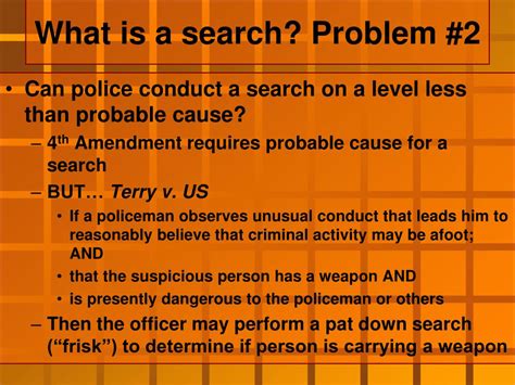 PPT - Fourth Amendment: Search and Seizure PowerPoint Presentation ...