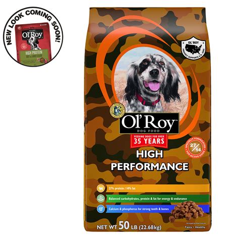 Ol' Roy High Performance Dry Dog Food, 50 lb - Walmart.com