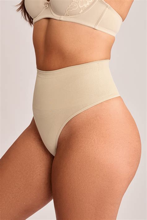 Pulled Together Nude Shapewear Briefs