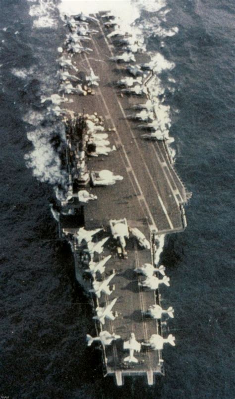 USS Coral Sea CVB CVA CV-43 Midway class Aircraft Carrier | Aircraft ...