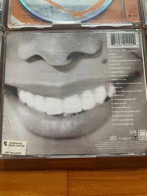 Janet Jackson Cd Hobbies And Toys Music And Media Cds And Dvds On Carousell