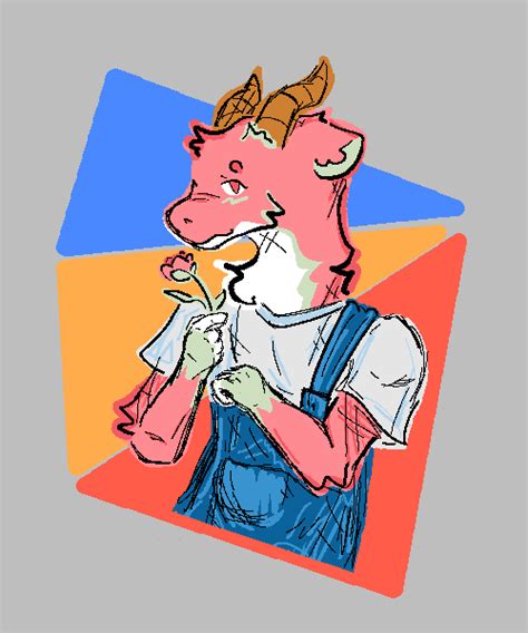 Flower Boy Art By Me Rfurry