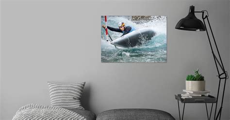 Canoe Slalom Event Poster By Svetlana Sewell Displate