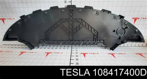 108417400D Tesla Motors защита бампера переднего