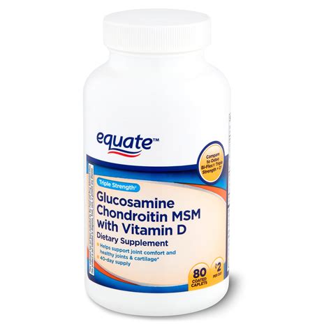 Equate Triple Strength Glucosamine Chondroitin Msm Ubuy India