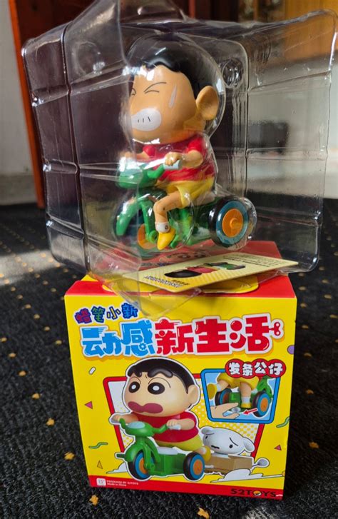 Toys Crayon Shin Chan Dynamic New Life Blind Box Sweaty Ride