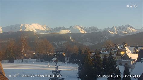 Zakopane Tatry Kamera Webcam Aktualny Widok Na Tatry