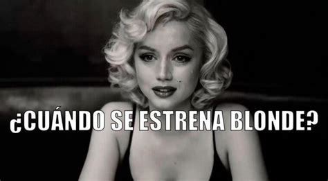 Pel Culas Sobre Marilyn Monroe Que Has De Ver Si Te Ha Gustado Blonde