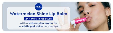 Buy Nivea Lip Balm Watermelon Shine 4 8g Online At Chemist Warehouse®