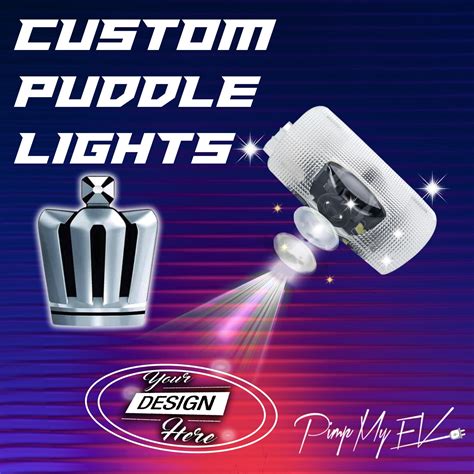 Custom Led Courtesy Door Projector Puddle Lights For Crown Pimpmyev