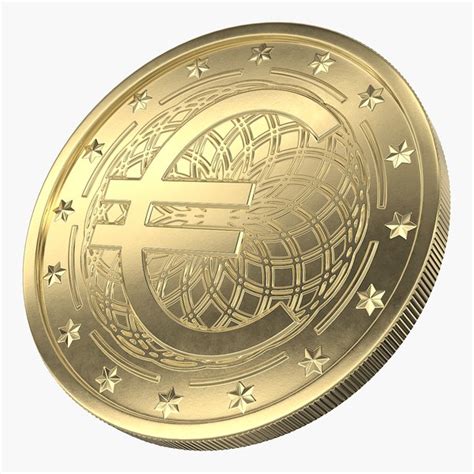 Modelo 3d Moneda De Oro 3 Euros TurboSquid 2274083