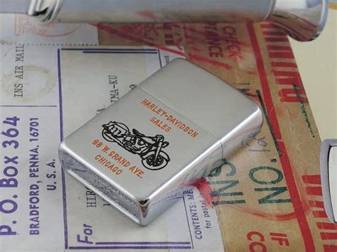 Купить Зажигалка Zippo Подлинное Zippo Зажигалки 1952 Harley-Davidson ...