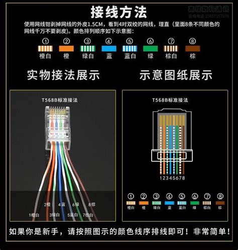 八芯网线水晶头接线图网线水晶头接线顺序图网线水晶头接线大山谷图库