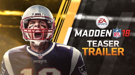 Melhor De Todos Os Tempos Tom Brady é Capa De Madden Nfl 18
