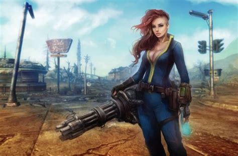 Slightly More Female Npcs Vault Dweller Fallout Art Fallout Concept Art