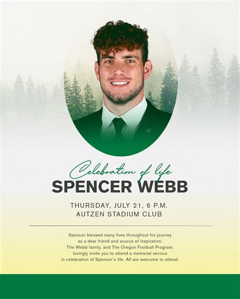 Oregon Football on Twitter: "Oregon Family, We will hold a memorial