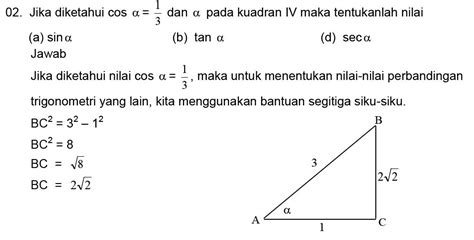 Matematika Itu Gampang: RUMUS PERBANDINGAN TRIGONOMETRI DI SEMUA KUADRAN