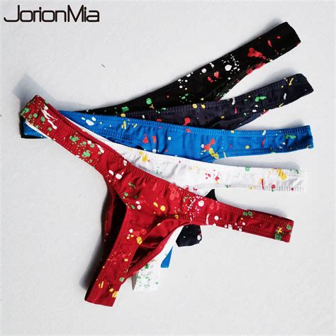 Men Sexy Underwear Cotton Personal Briefs Bikini G String Thong Jocks Tanga Underpants Man