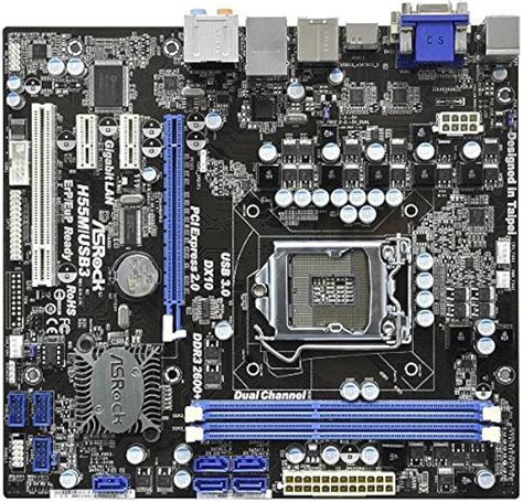 Buy ASRock H55M-USB3 ATX LGA-1156 Motherboard w/Intel i3-540 CPU | ACT