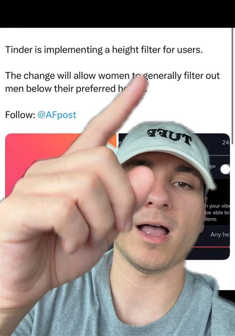 Tinder Height Filter: A Game Changer for Preferences | TikTok