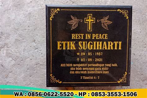 A Plaque On The Side Of A Building That Reads Rest In Peace Etk Sugharti