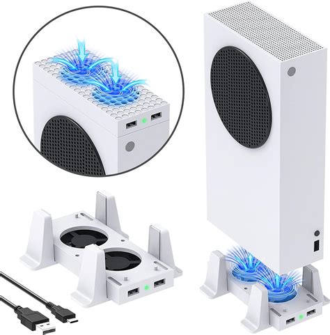 Cooling Stand Compatible With Xbox Series S Console Yuanhot Dual