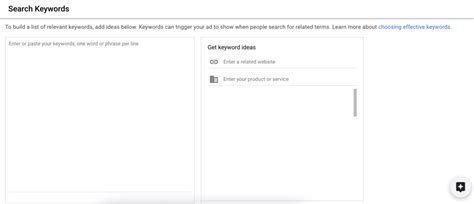 how to add keywords to website for google search