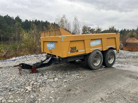 Foss Eik Dump Trailer For Sale Norway Vikersund Ew