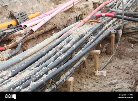 Underground Cable Hi Res Stock Photography And Images Alamy