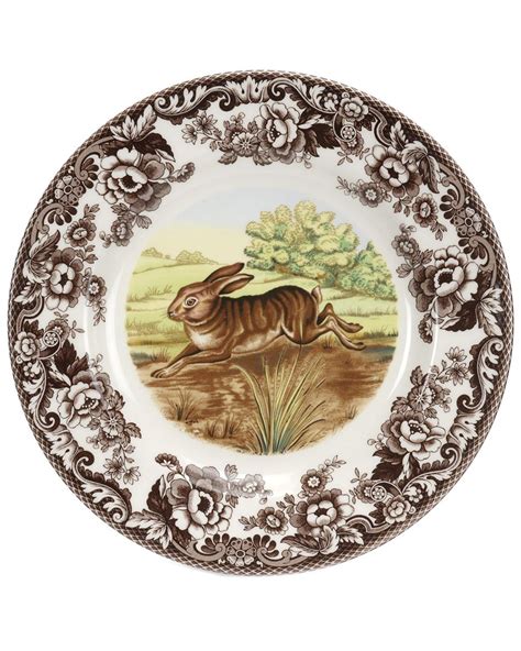 Buy Spode Woodland Rabbit Dinner Plate Nocolor At 70 Off Editorialist