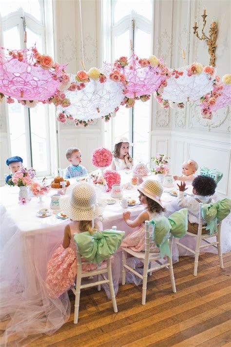 Exactly What Happened Sweet 3 Year Olds Birthday Tea Party Birthday