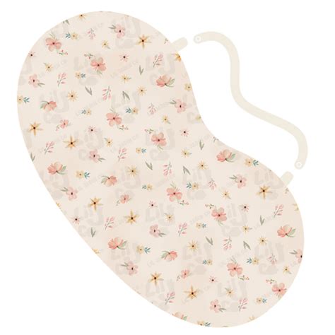 Burp Bean Nude Floral Lil Jaden S Cotton
