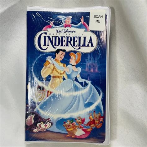 CINDERELLA WALT DISNEY VHS Movie Tape Masterpiece Collection Digitally