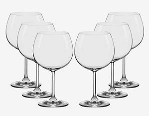 Set De Copas Para Postre Classic Bohemia Cristal Ml