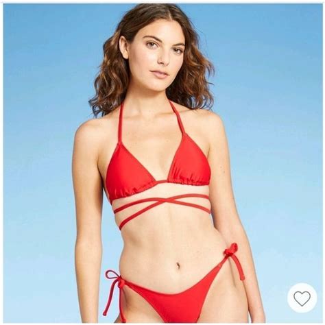 Xhilaration Swim Xhiliration Red Bikini Nwt Poshmark