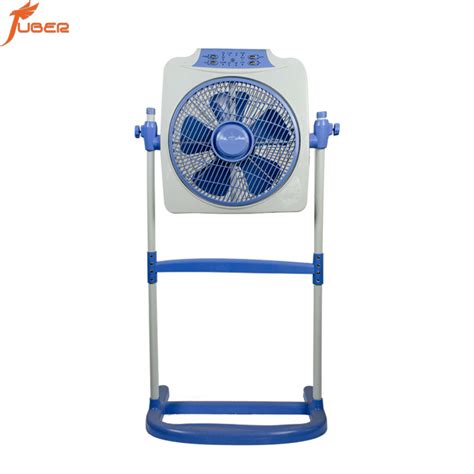 Juber Inch Electric Plastic Box Stand Fan With Adjust Vertical