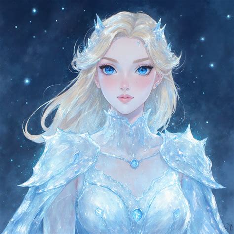Blonde Ice Sorcerer Stable Diffusion Online